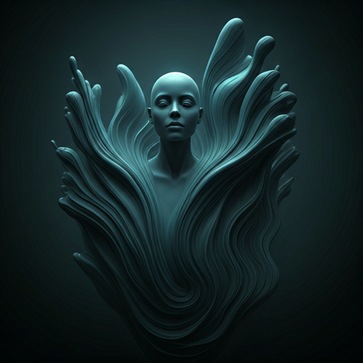 Abstract AI visualization